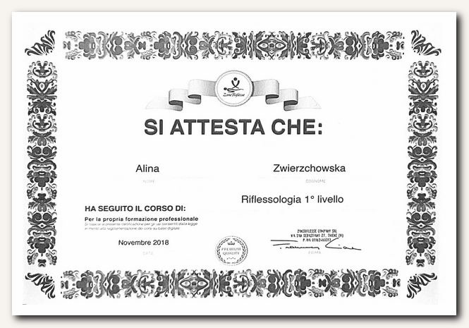 Riflessologia primo livello