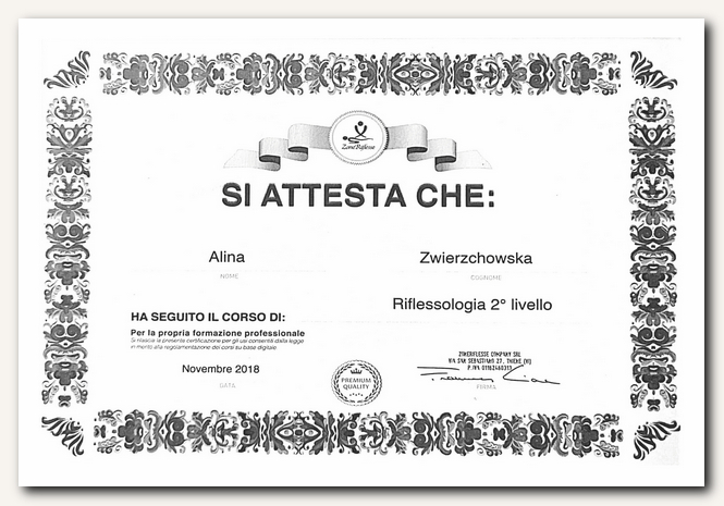 Riflessologia secondo livello